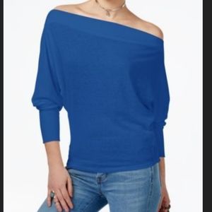 Free People Valencia Blue Top